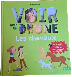 Voir avec un drone - Les chevaux