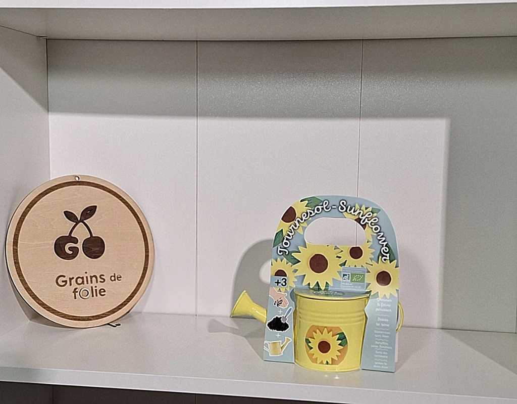 Radis et Capucine - Graines de tournesol