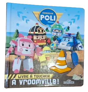 Robocar Poli - Livre à toucher
