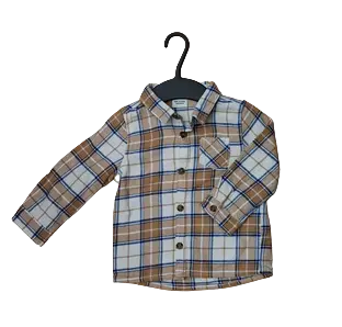 Chemise quadrillée - Tape à l'oeil - 24m (86cm)