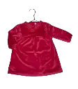 Robe velour rouge - Zeeman - 68cm