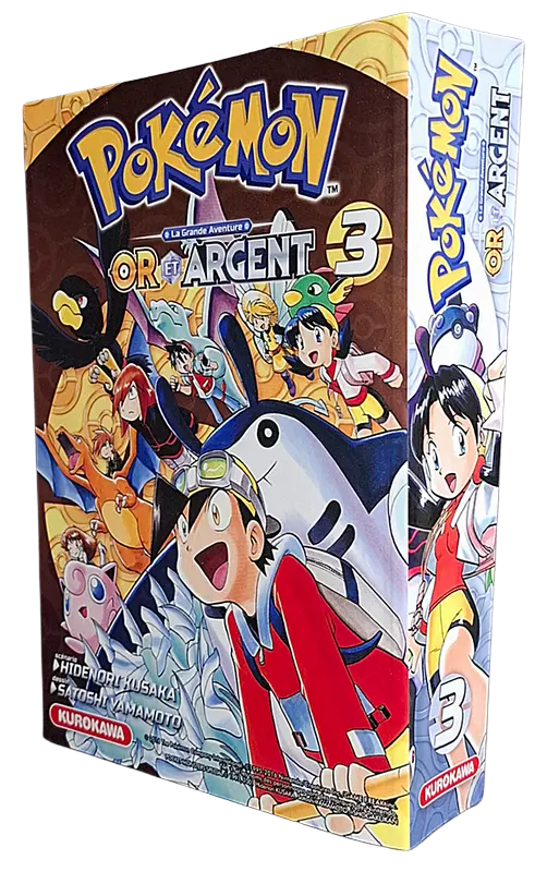 Pokemon - La grande aventure Or et Argent - Tome 3