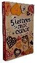 Les 5 lettres du mot coeur