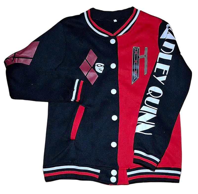 DC Comics - Gillet "universitaire" Harley Quinn