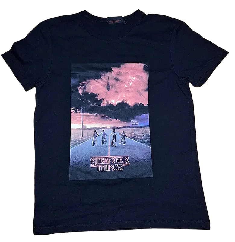 Stanger Things - T-Shirt noir - S