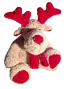 Peluche Renne de Noël