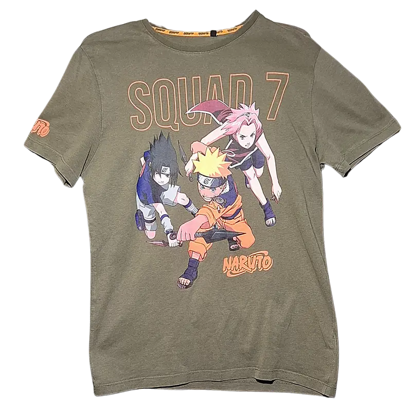 Naruto - T-Shirt "Squad 7" vert - Taille M